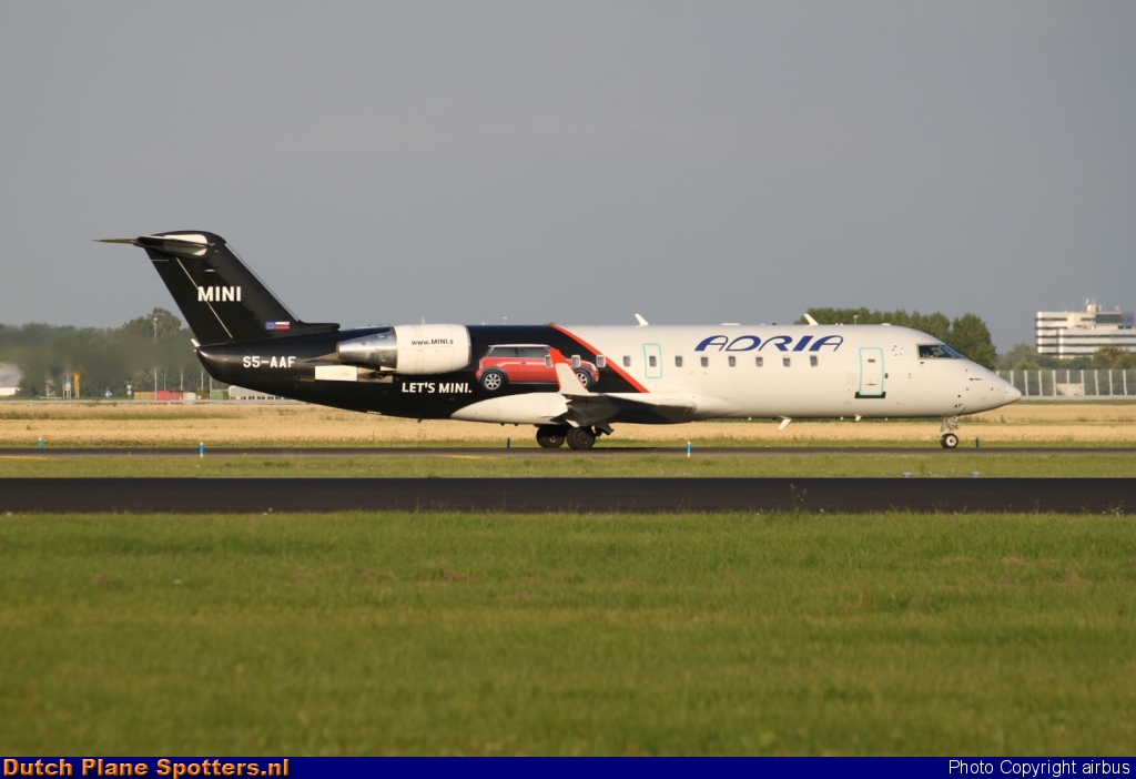 S5-AAF Bombardier Canadair CRJ200 Adria Airways by airbus