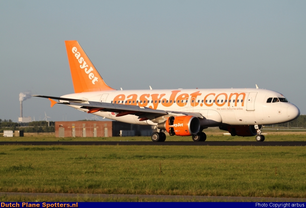 HB-JZP Airbus A319 easyJet Switzerland by airbus