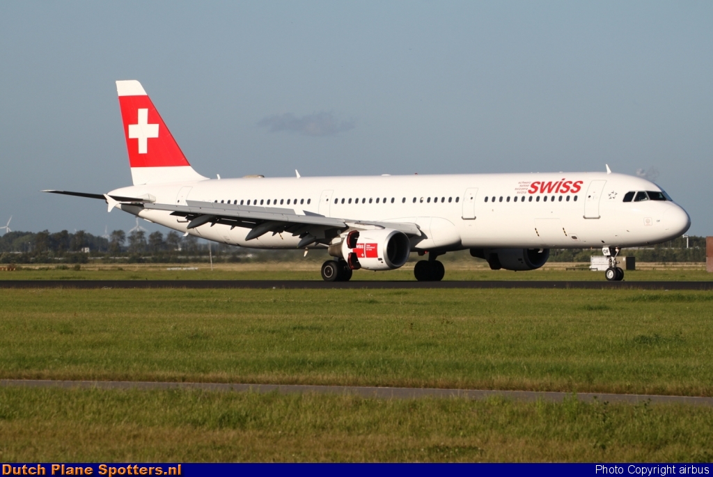 HB-IOF Airbus A321 Swiss International Air Lines by airbus