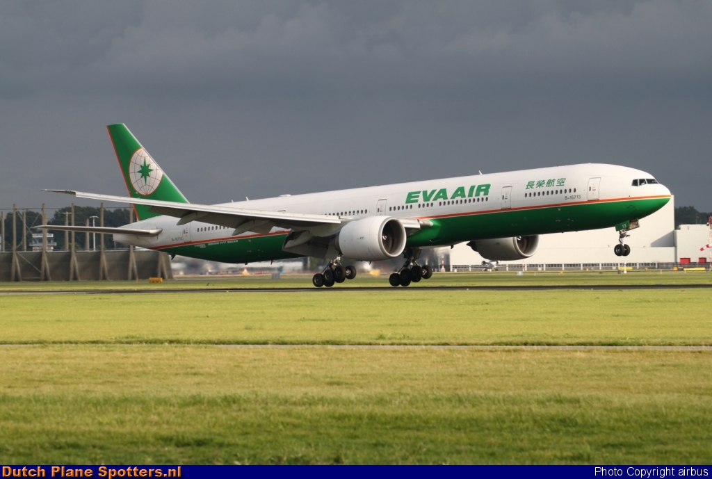 B-16713 Boeing 777-300 Eva Air by airbus