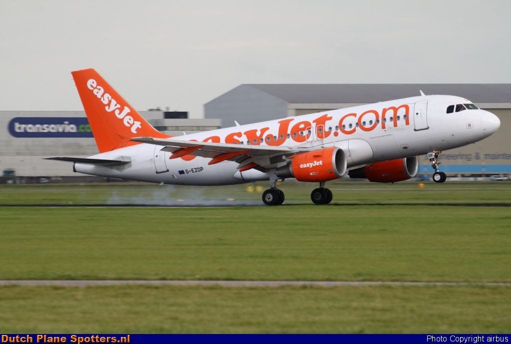 G-EZDP Airbus A319 easyJet by airbus