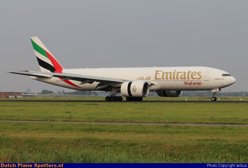 A6-EFD Boeing 777-F Emirates Sky Cargo by airbus