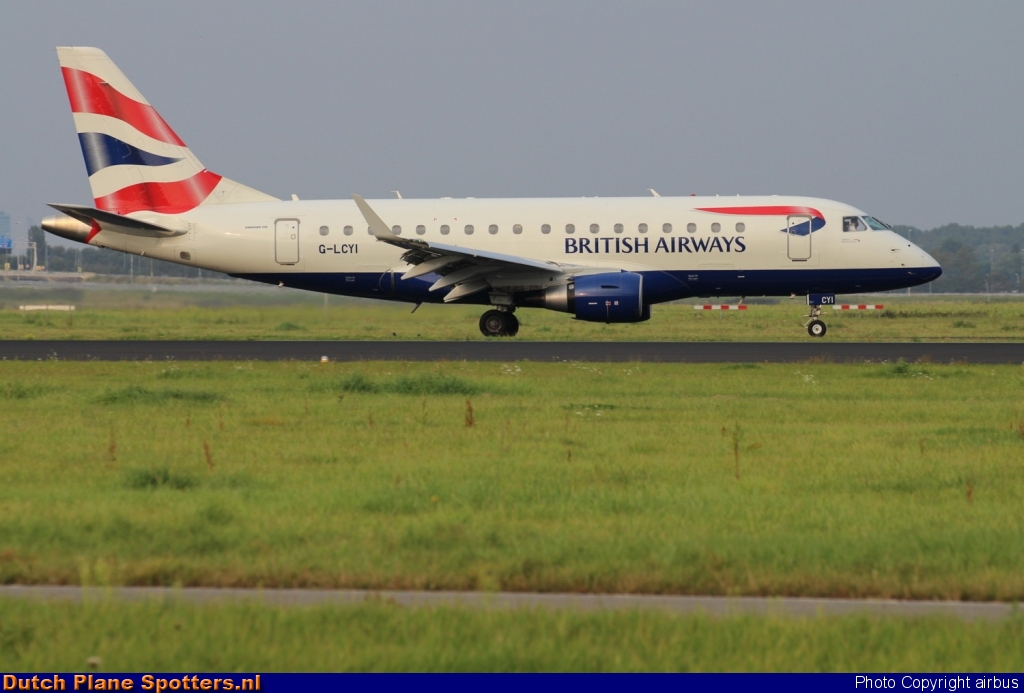 G-LCYI Embraer 170 BA CityFlyer (British Airways) by airbus