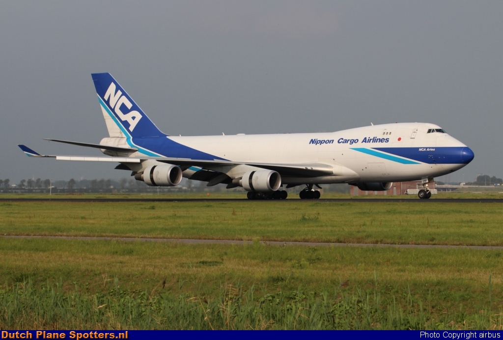 JA08KZ Boeing 747-400 Nippon Cargo Airlines by airbus