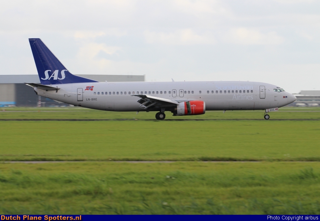 LN-BRE Boeing 737-400 SAS Norge by airbus