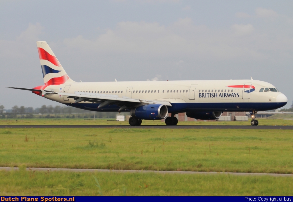 G-EUXF Airbus A321 British Airways by airbus