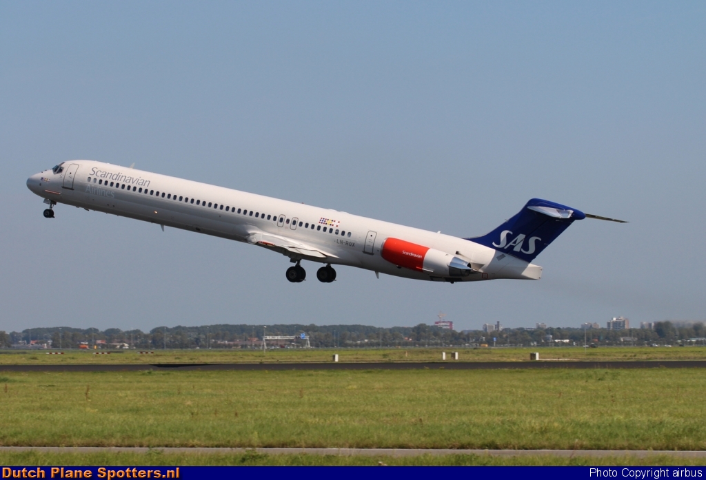 LN-ROX McDonnell Douglas MD-82 SAS Scandinavian Airlines by airbus