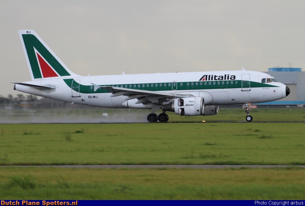 EI-IMJ Airbus A319 Alitalia by airbus