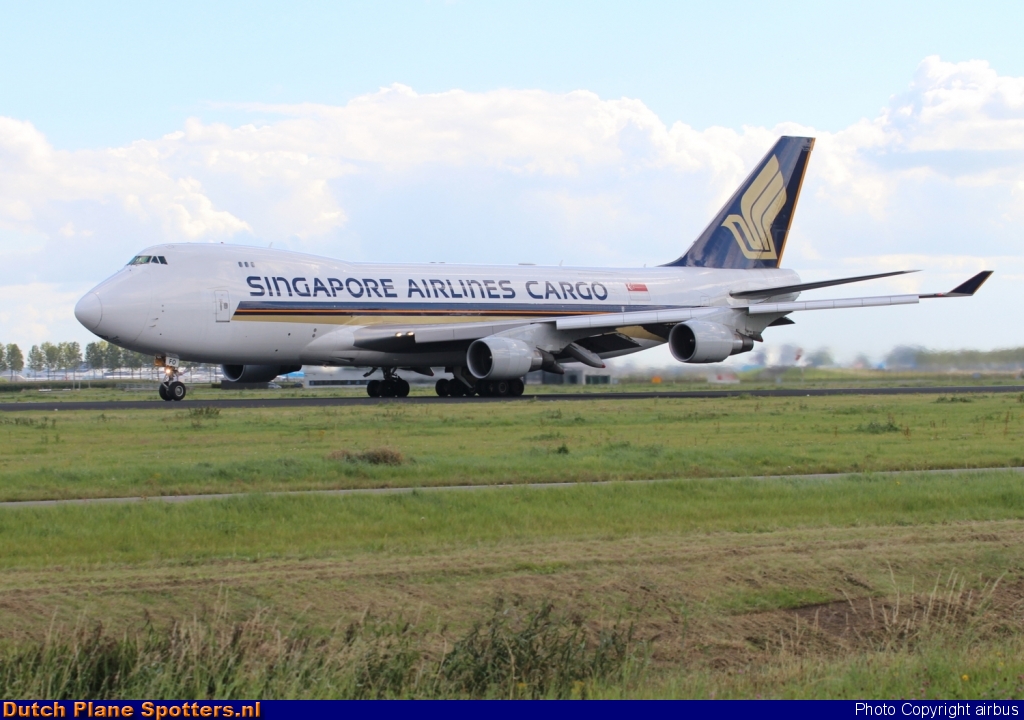 9V-SFO Boeing 747-400 Singapore Airlines Cargo by airbus