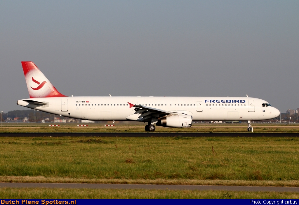 TC-FBT Airbus A321 Freebird Airlines by airbus