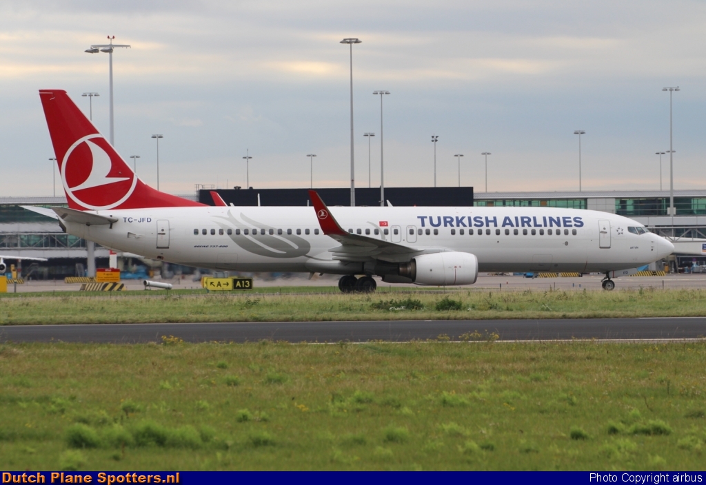 TC-JFD Boeing 737-800 Turkish Airlines by airbus