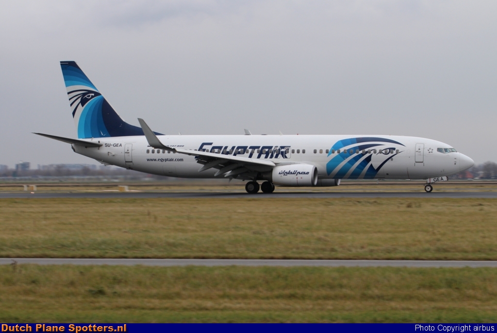 SU-GEA Boeing 737-800 Egypt Air by airbus