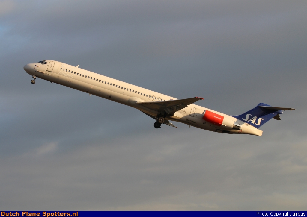 LN-ROT McDonnell Douglas MD-82 SAS Scandinavian Airlines by airbus