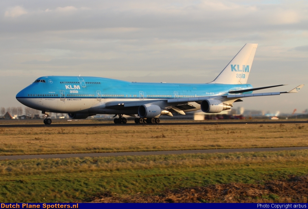 PH-BFH Boeing 747-400 KLM Royal Dutch Airlines by airbus