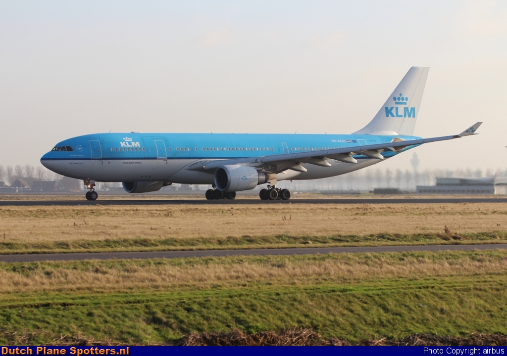 PH-AOH Airbus A330-200 KLM Royal Dutch Airlines by airbus