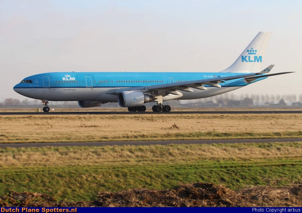 PH-AOB Airbus A330-200 KLM Royal Dutch Airlines by airbus