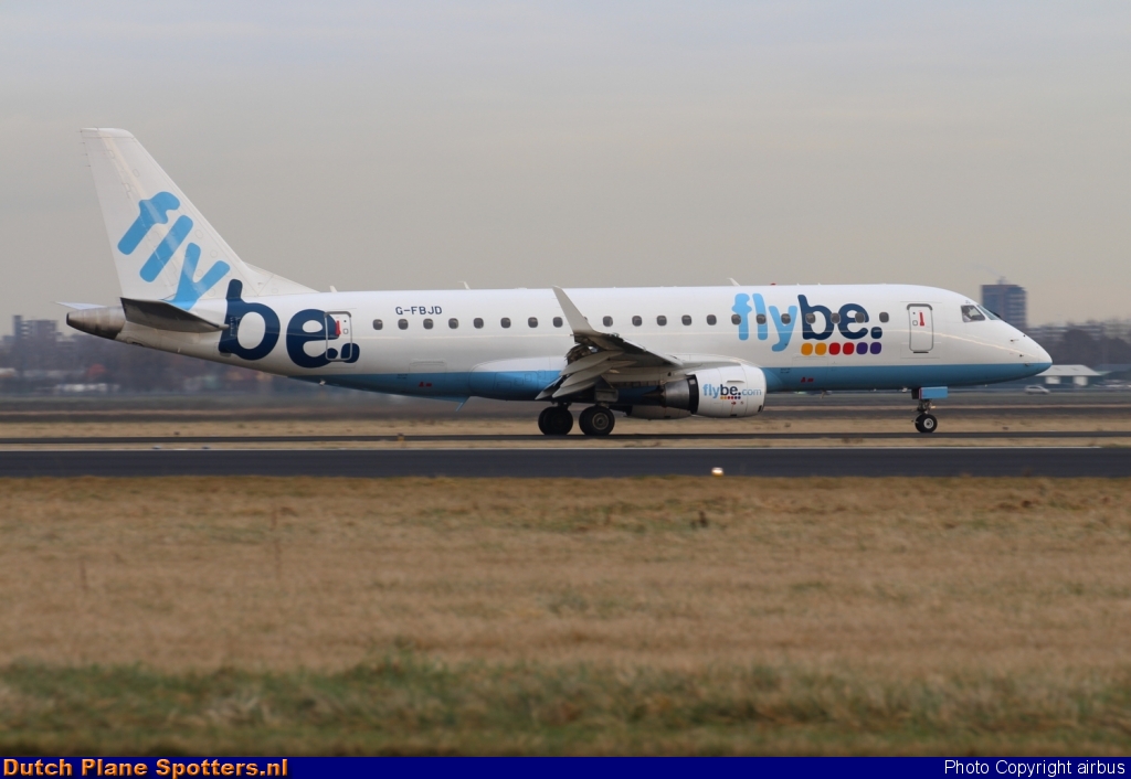 G-FBJD Embraer 175 Flybe by airbus
