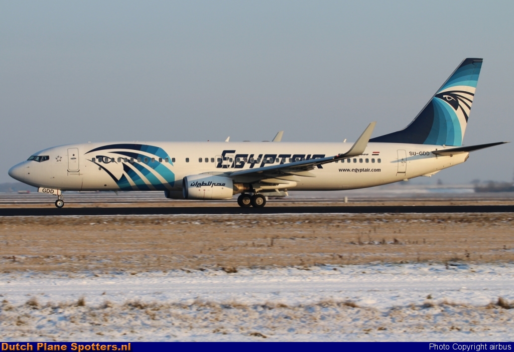 SU-GDD Boeing 737-800 Egypt Air by airbus