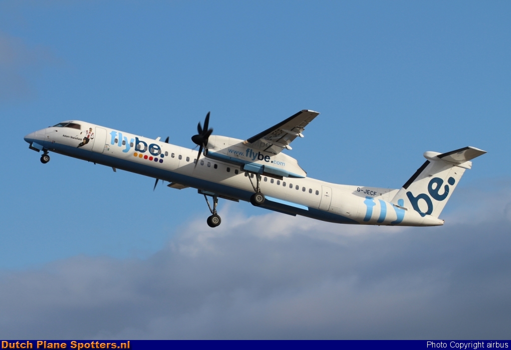 G-JECF Bombardier Dash 8-Q400 Flybe by airbus