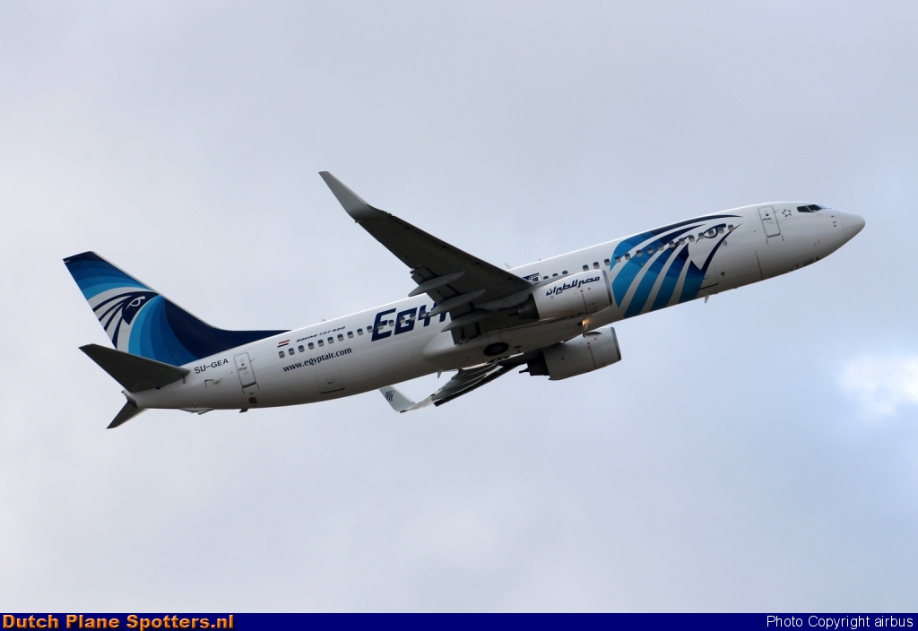 SU-GEA Boeing 737-800 Egypt Air by airbus