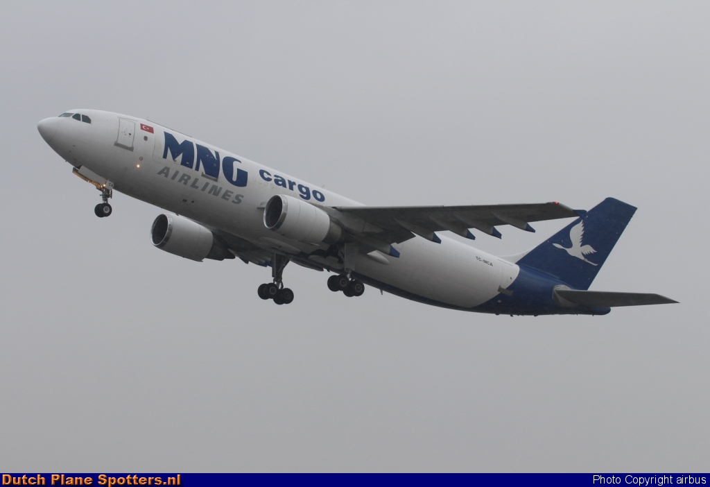 TC-MCA Airbus A300 MNG Airlines by airbus