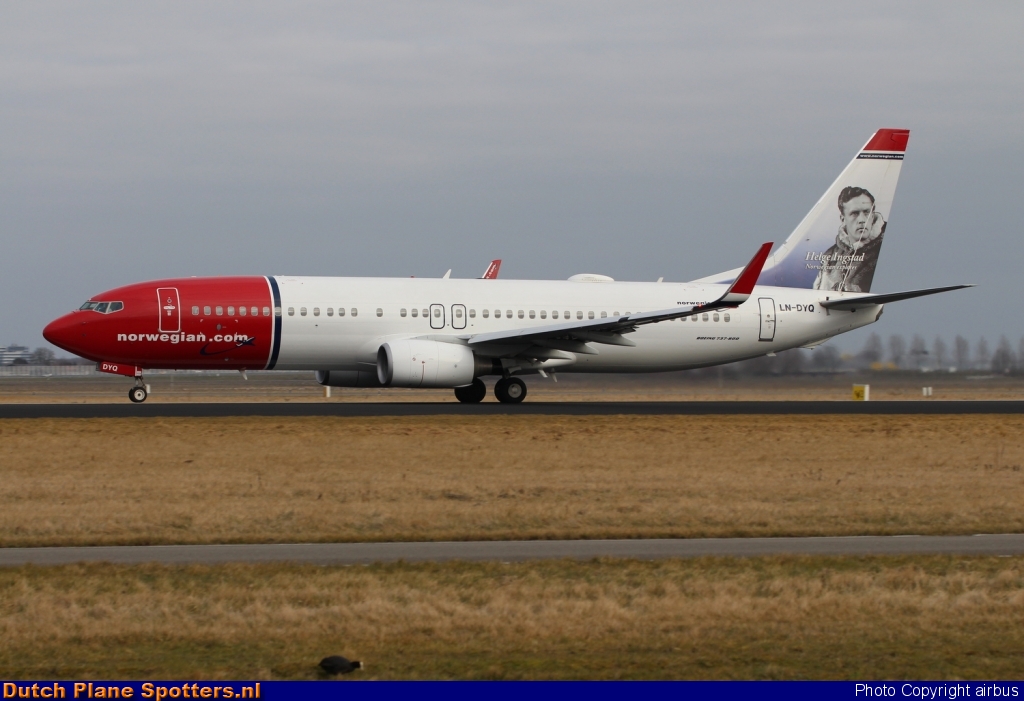 LN-DYQ Boeing 737-800 Norwegian Air Shuttle by airbus