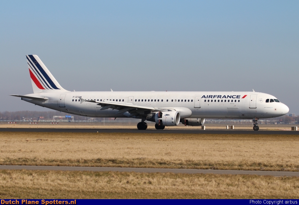F-GTAM Airbus A321 Air France by airbus
