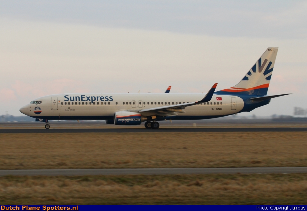 TC-SNO Boeing 737-800 SunExpress by airbus
