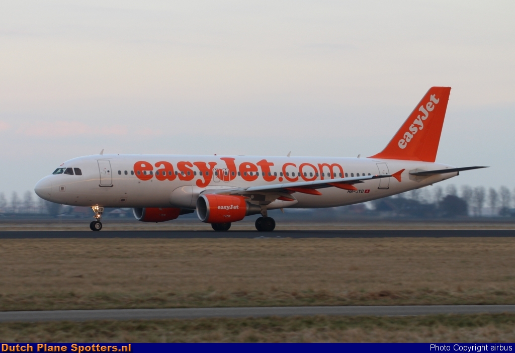 HB-JYD Airbus A320 easyJet Switzerland by airbus