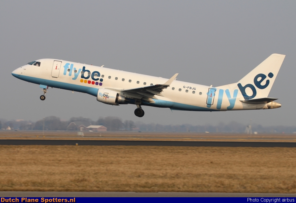 G-FBJG Embraer 175 Flybe by airbus