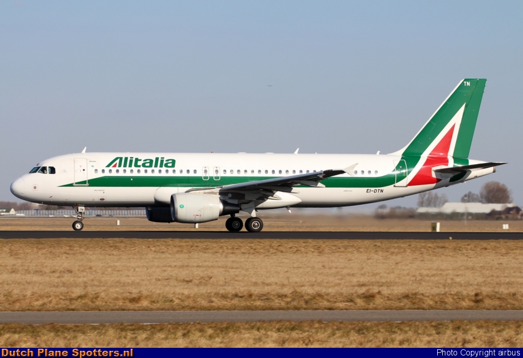 EI-DTN Airbus A320 Alitalia by airbus