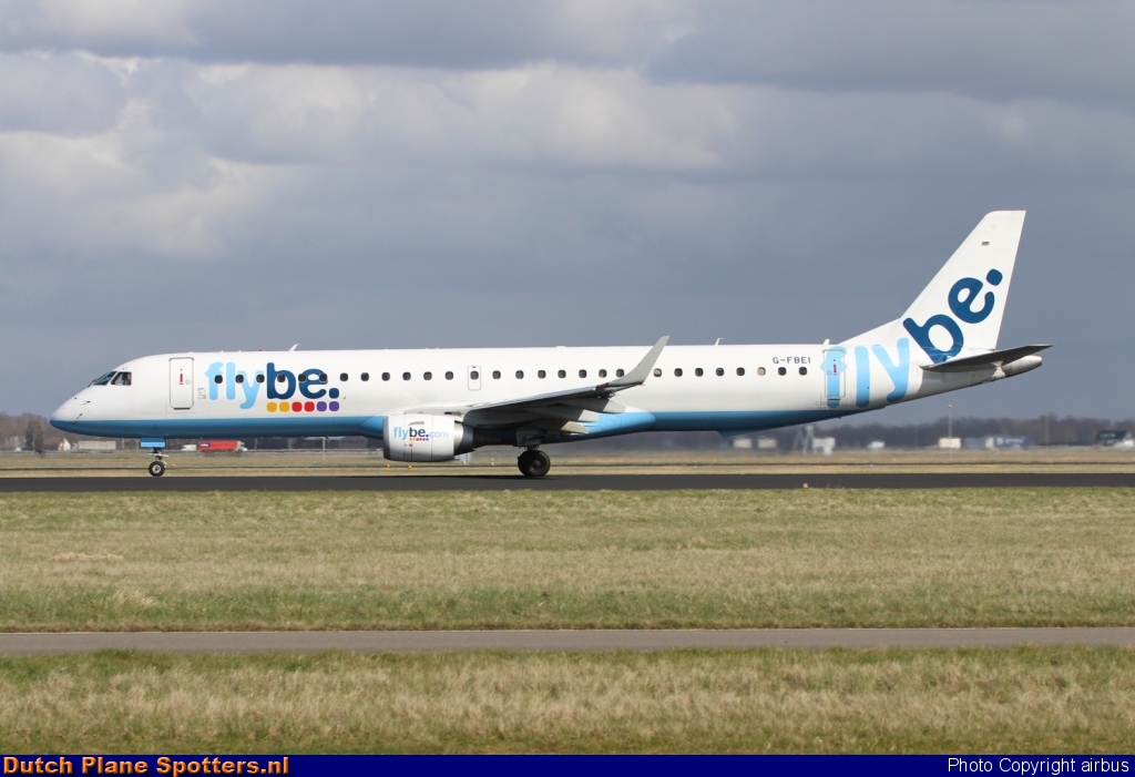 G-FBEI Embraer 195 Flybe by airbus