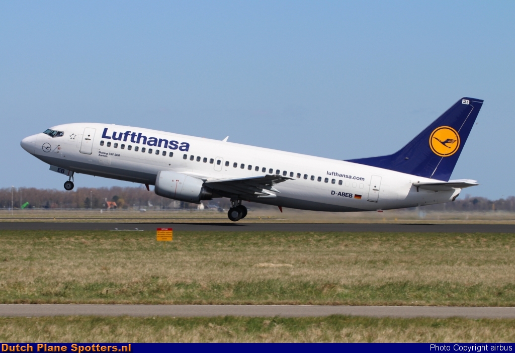 D-ABEB Boeing 737-300 Lufthansa by airbus