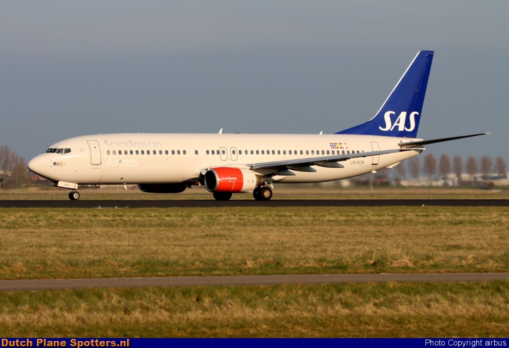 LN-RCN Boeing 737-800 SAS Scandinavian Airlines by airbus