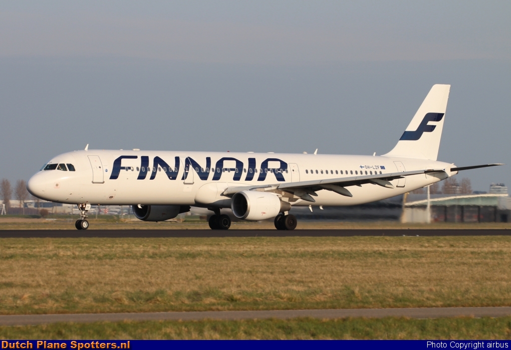 OH-LZF Airbus A321 Finnair by airbus