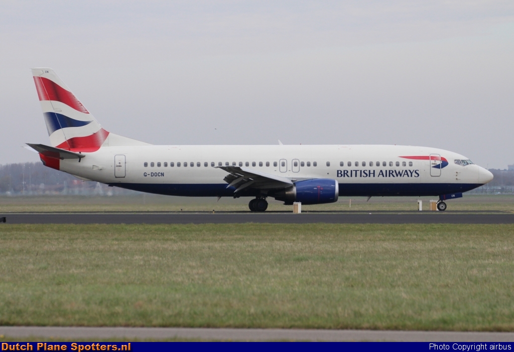 G-DOCN Boeing 737-400 British Airways by airbus