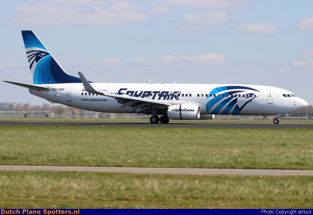 SU-GEE Boeing 737-800 Egypt Air by airbus