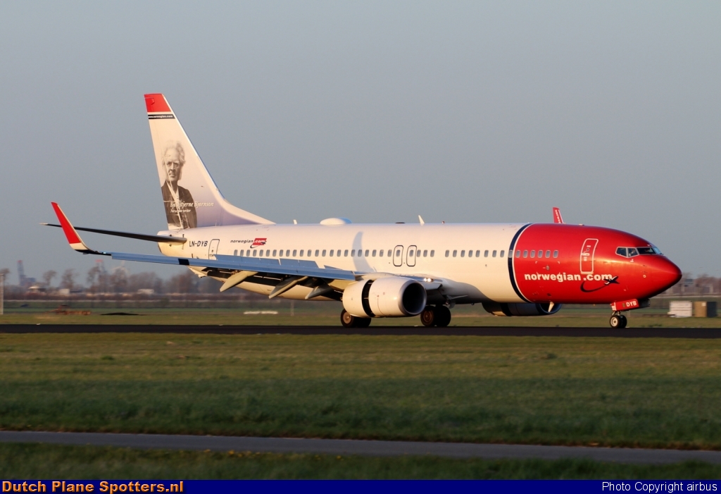 LN-DYB Boeing 737-800 Norwegian Air Shuttle by airbus