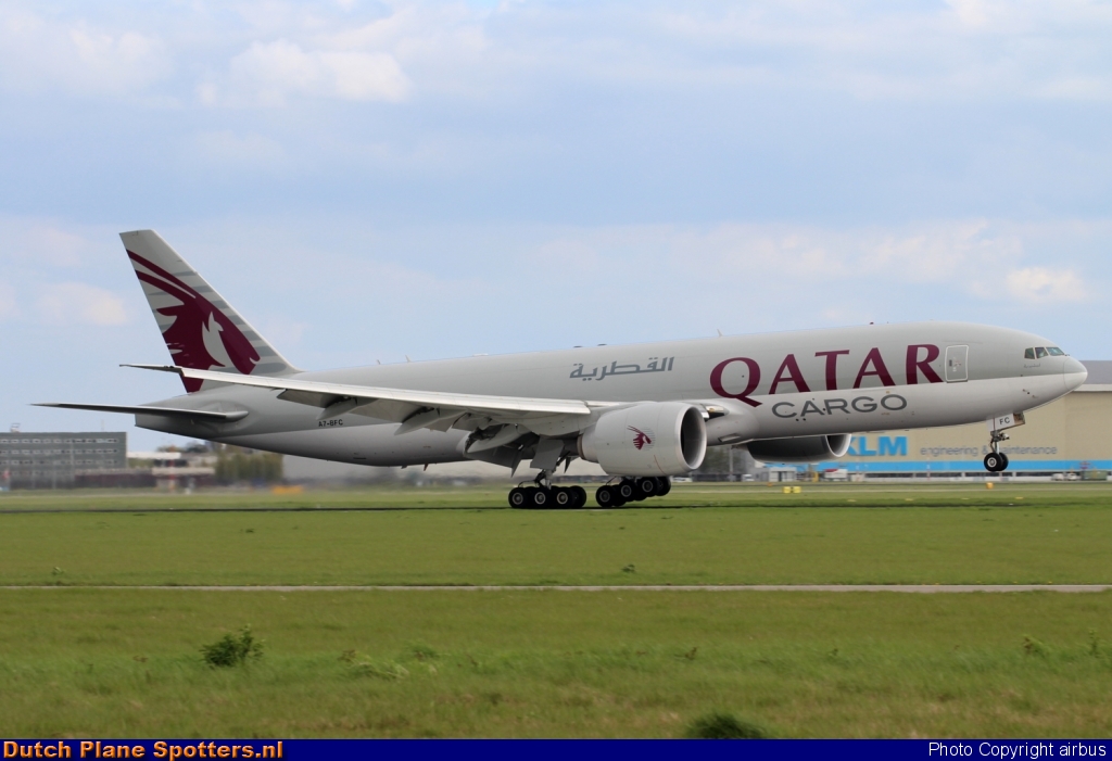 A7-BFC Boeing 777-F Qatar Airways Cargo by airbus