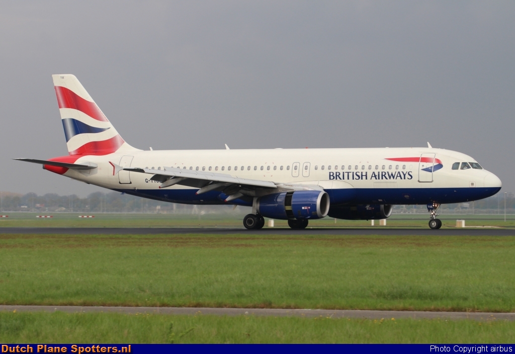 G-TTOE Airbus A320 British Airways by airbus