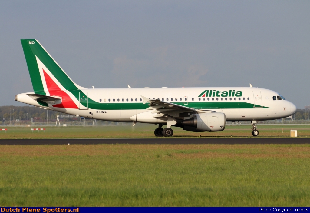 EI-IMO Airbus A319 Alitalia by airbus