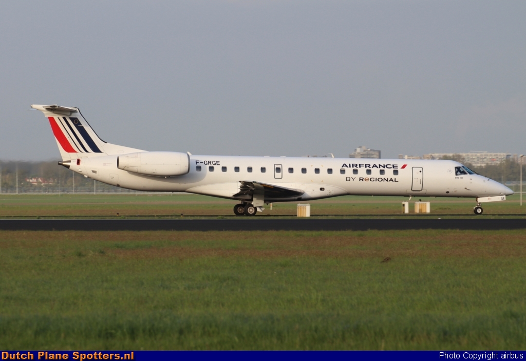 F-GRGE Embraer 145 Air France by airbus