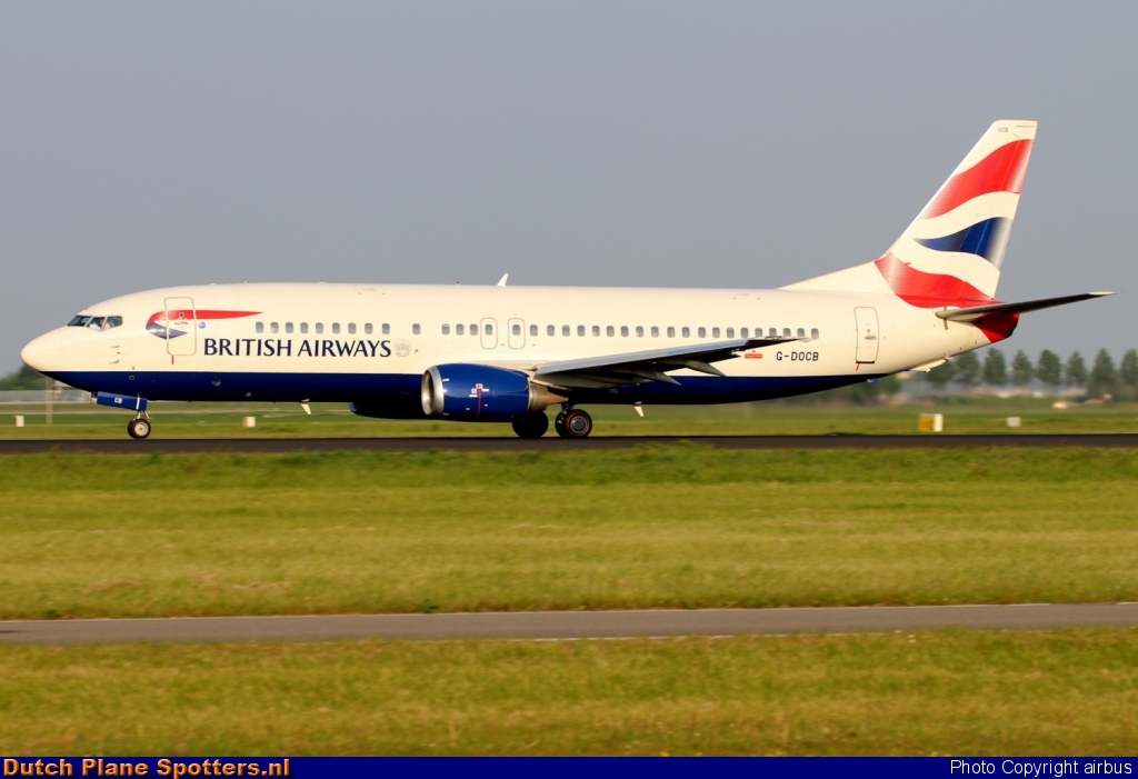 G-DOCB Boeing 737-400 British Airways by airbus