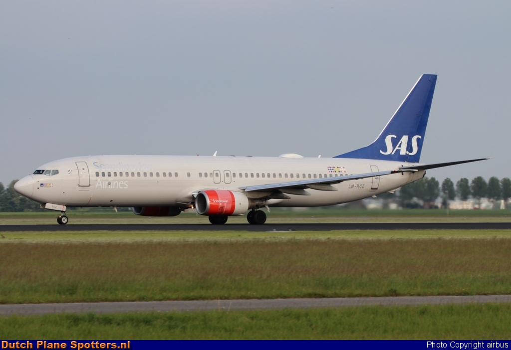 LN-RCZ Boeing 737-800 SAS Scandinavian Airlines by airbus