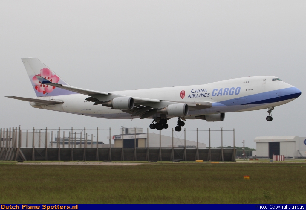 B-18708 Boeing 747-400 China Airlines Cargo by airbus