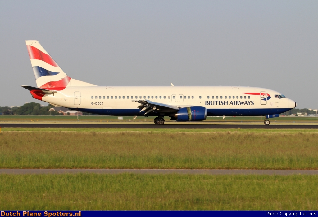 G-DOCX Boeing 737-400 British Airways by airbus