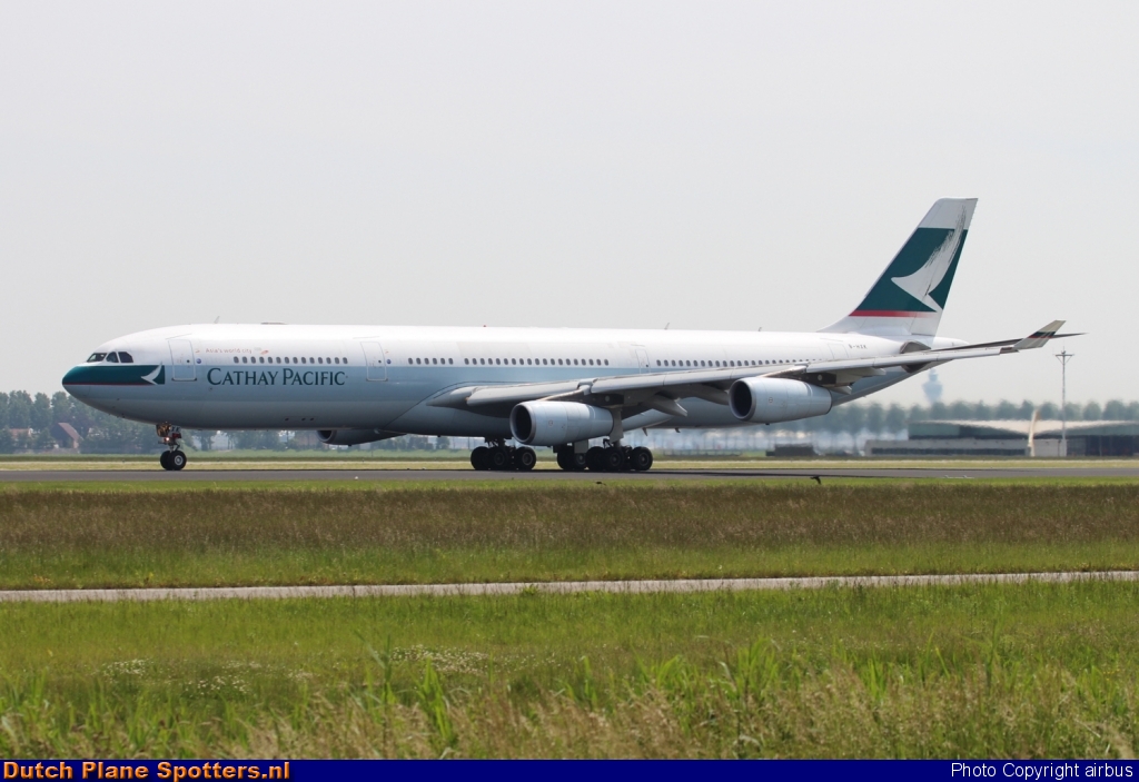 B-HXK Airbus A340-300 Cathay Pacific by airbus