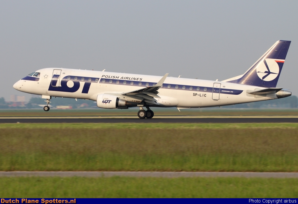 SP-LIC Embraer 170 LOT Polish Airlines by airbus