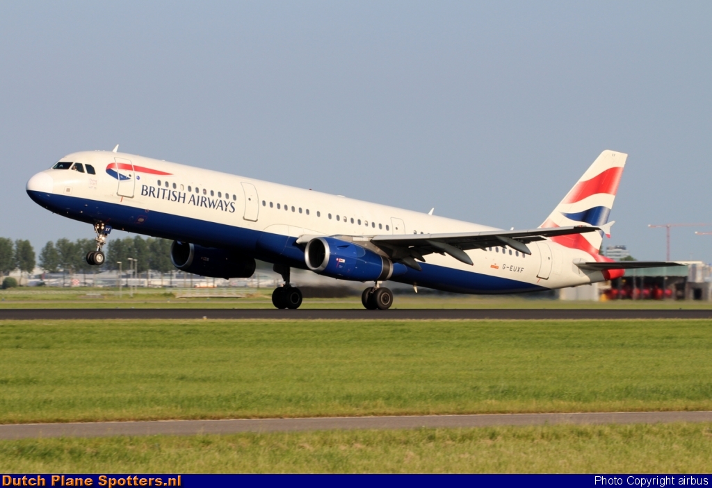G-EUXF Airbus A321 British Airways by airbus