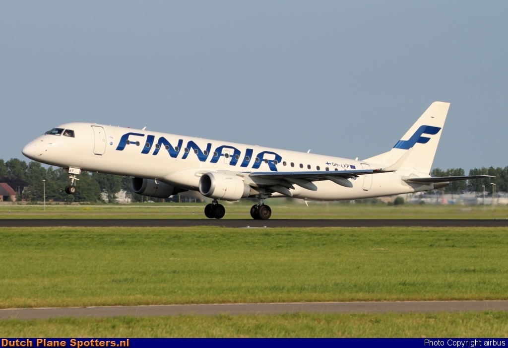 OH-LKP Embraer 190 Finnair by airbus